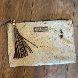 Soul Carrier Cow Hide Clutch